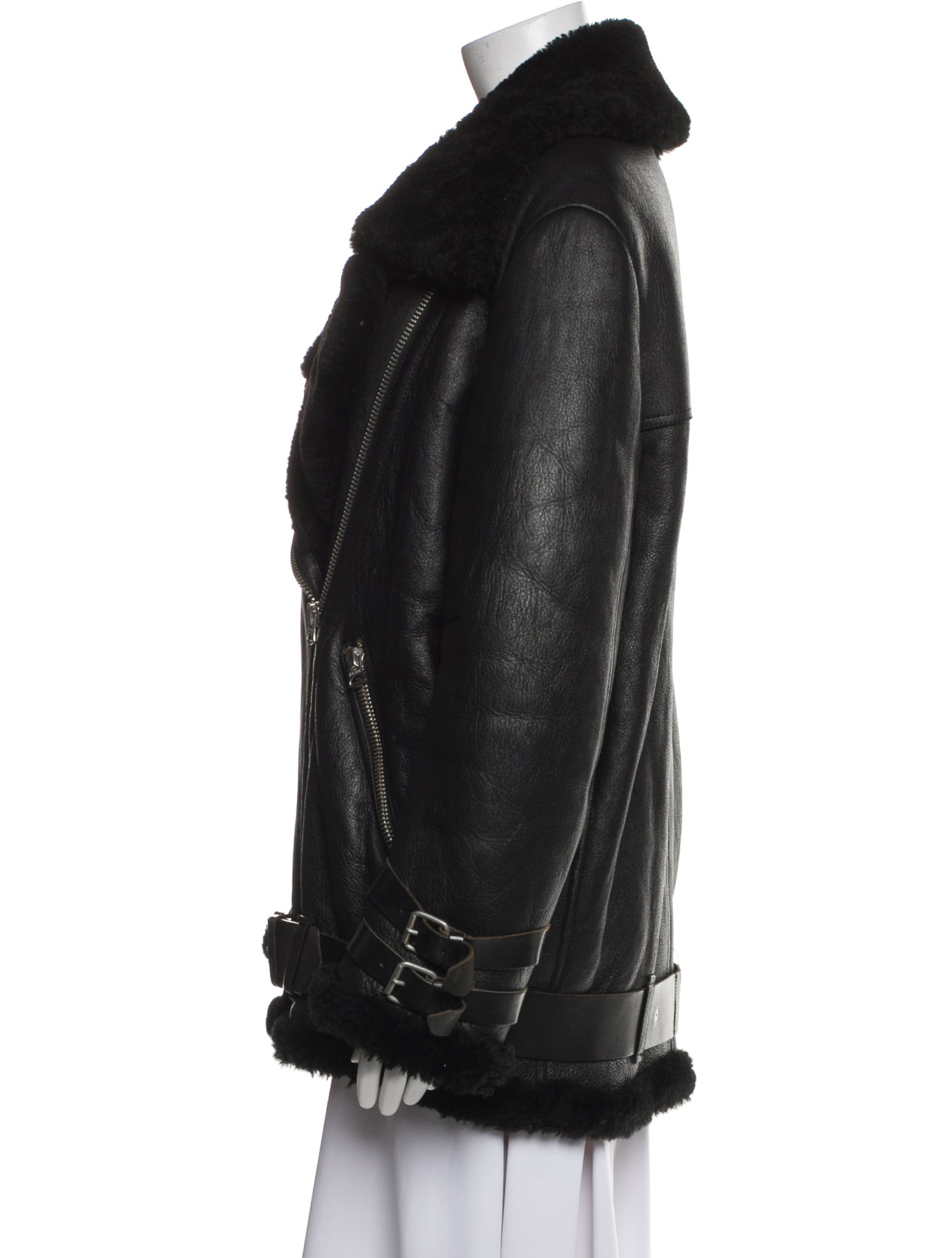Acne Studios Shearling Fur Jacket