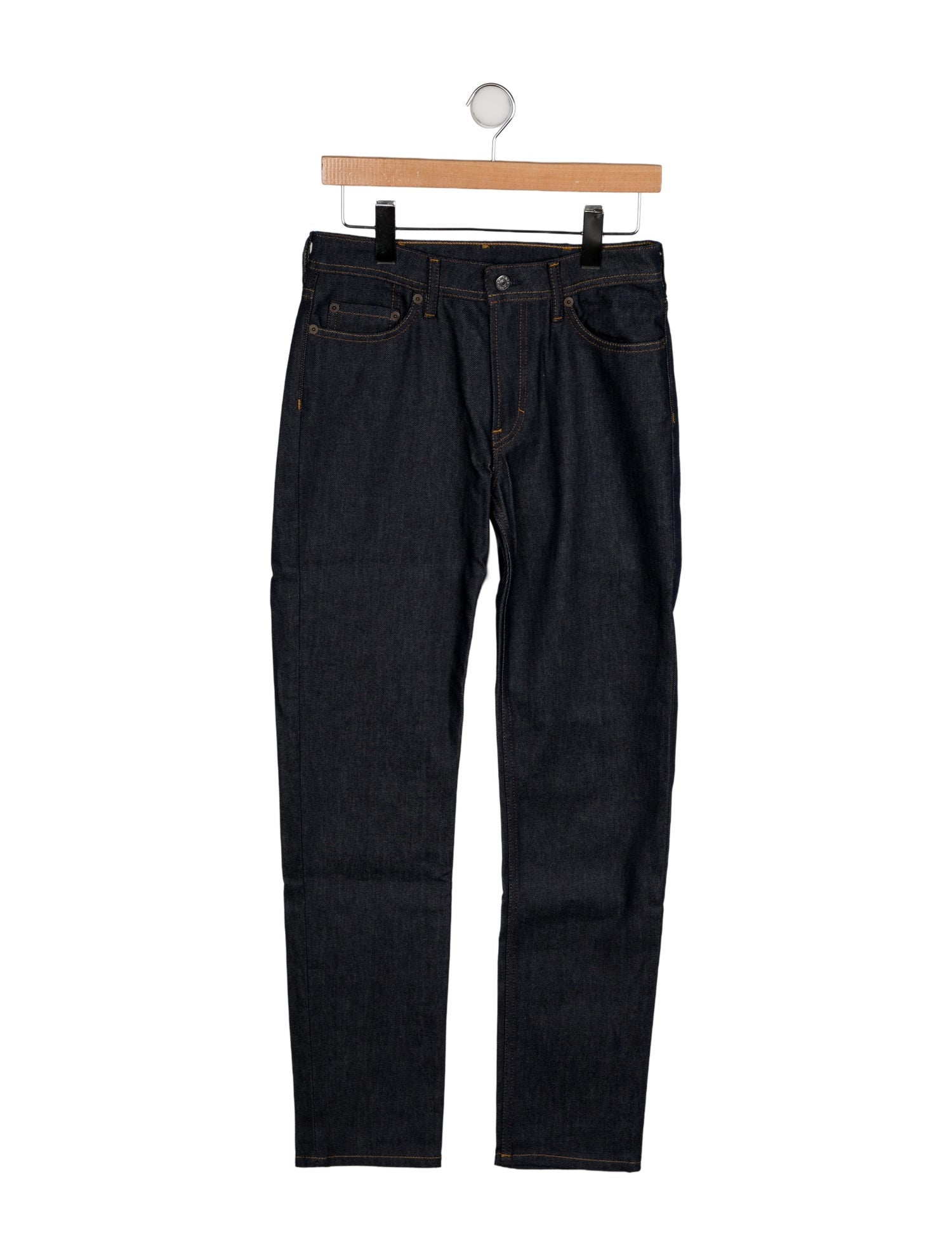 Acne Studios Mid-Rise Straight Leg Jeans