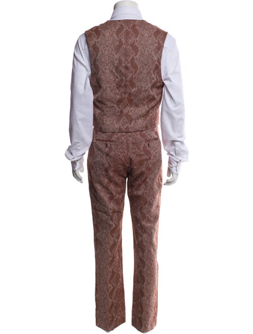 Acne Studios Animal Print Two-Piece Suit