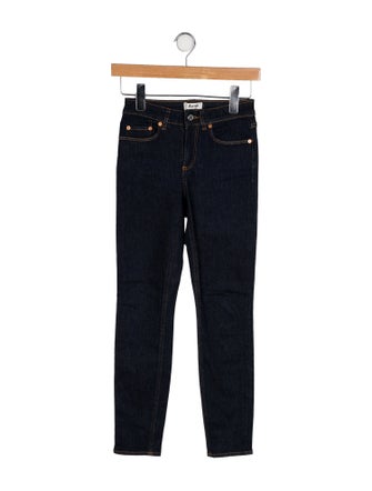 Acne Studios Mid-Rise Skinny Leg Jeans