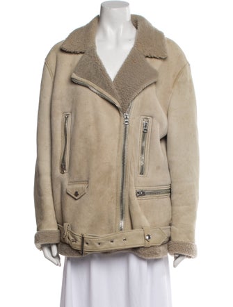 Acne Studios Shearling Fur Jacket