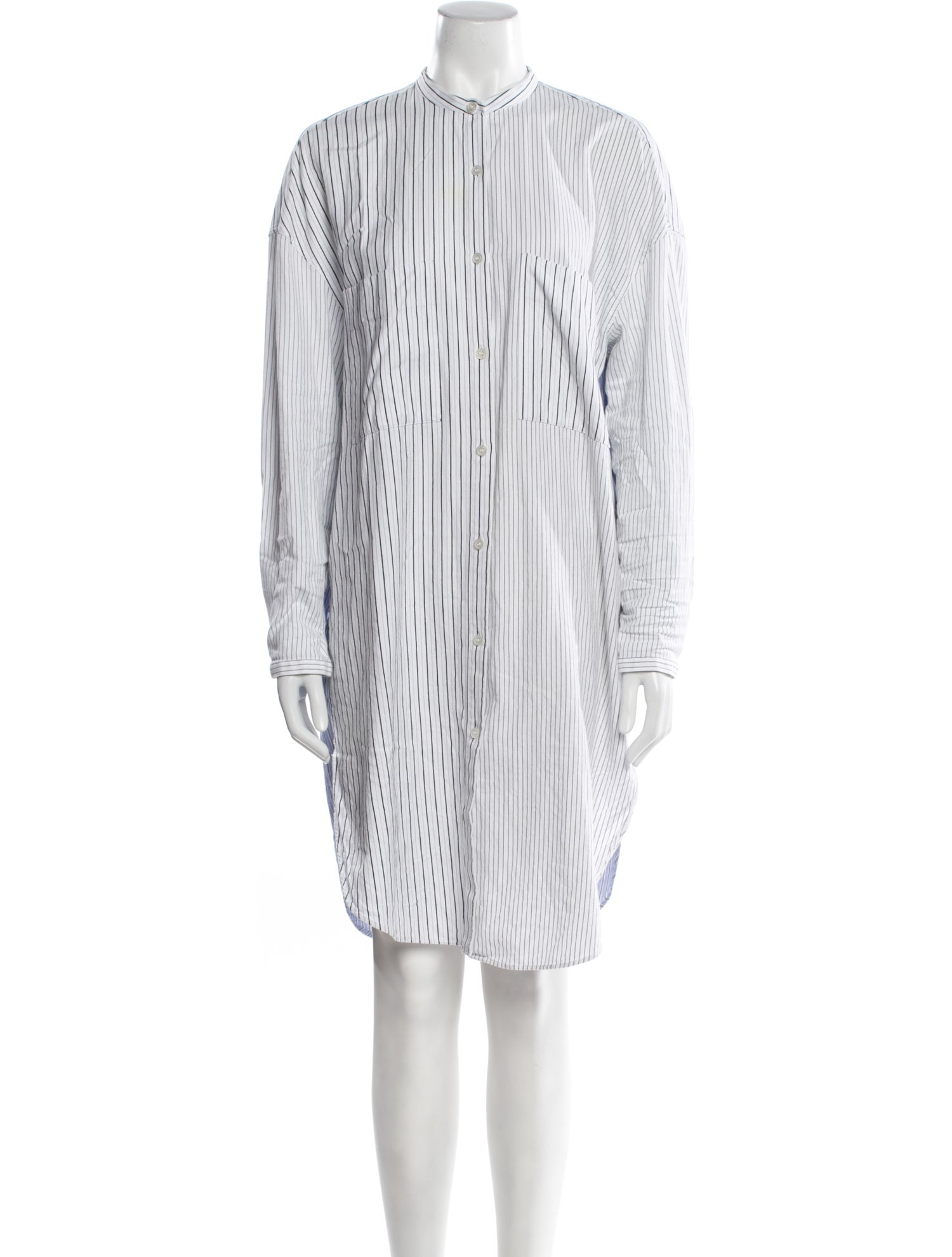 Acne Studios Striped Knee-Length Dress