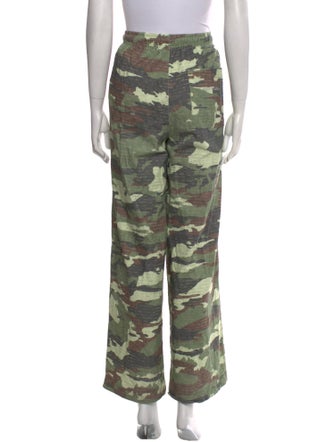 Acne Studios Printed Wide Leg Pants