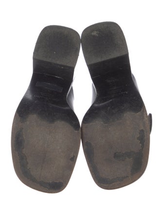 Acne Studios Leather Slides