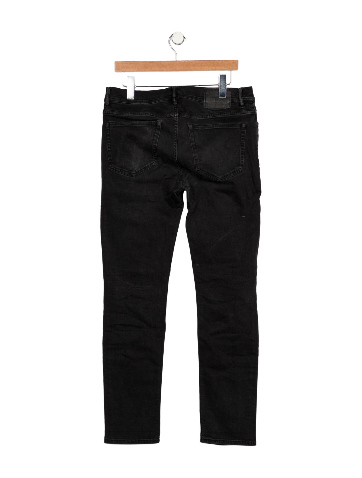 Acne Studios Mid-Rise Straight Leg Jeans