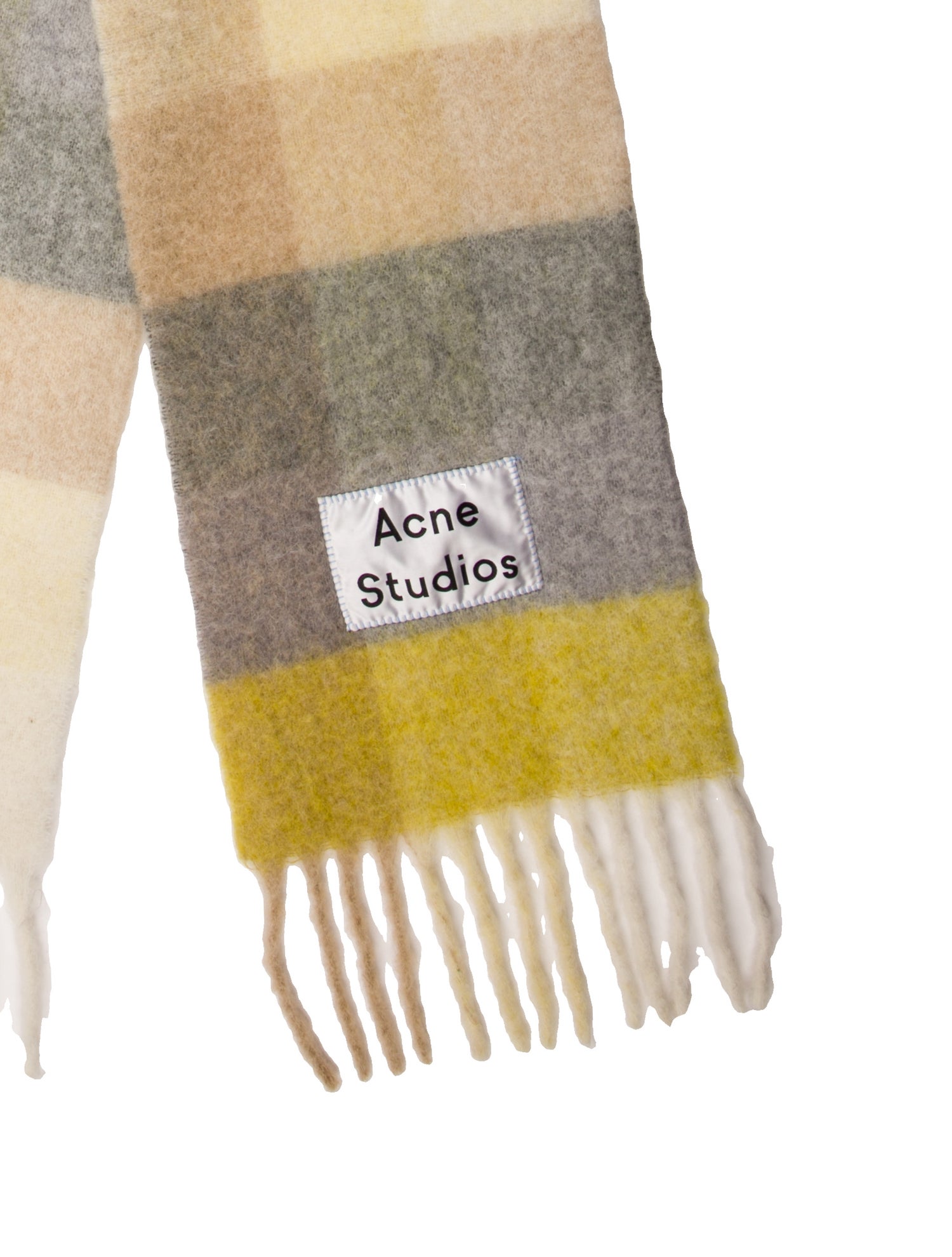 Acne Studios Alpaca Striped Scarf