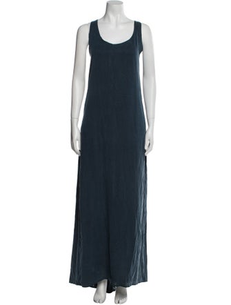 Acne Studios Scoop Neck Long Dress