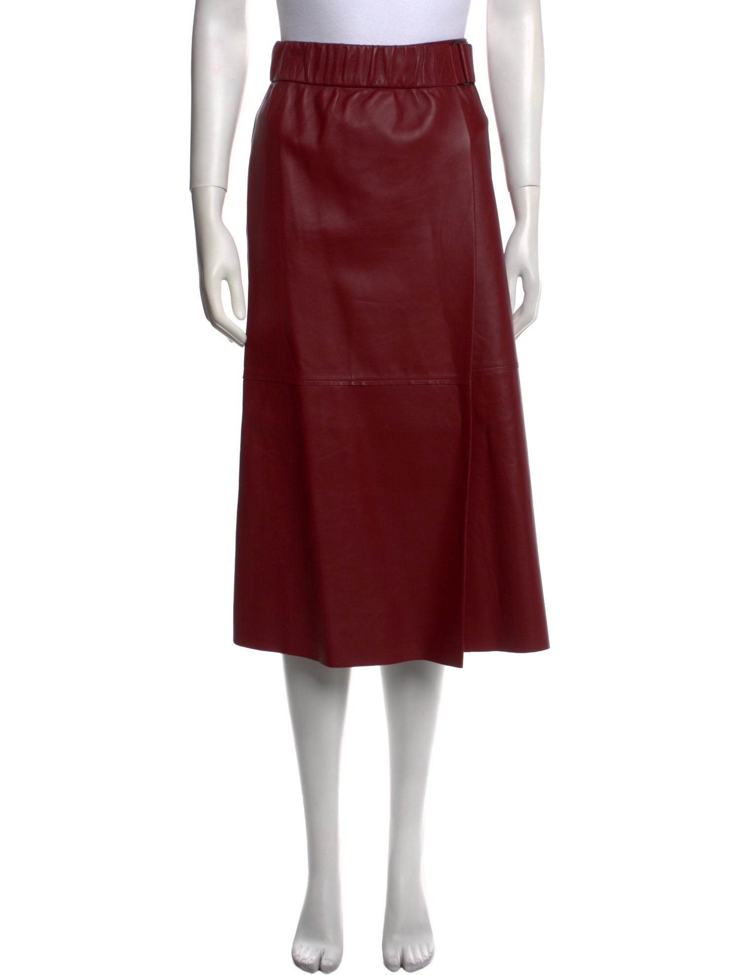 Acne Studios Wool Midi Length Skirt