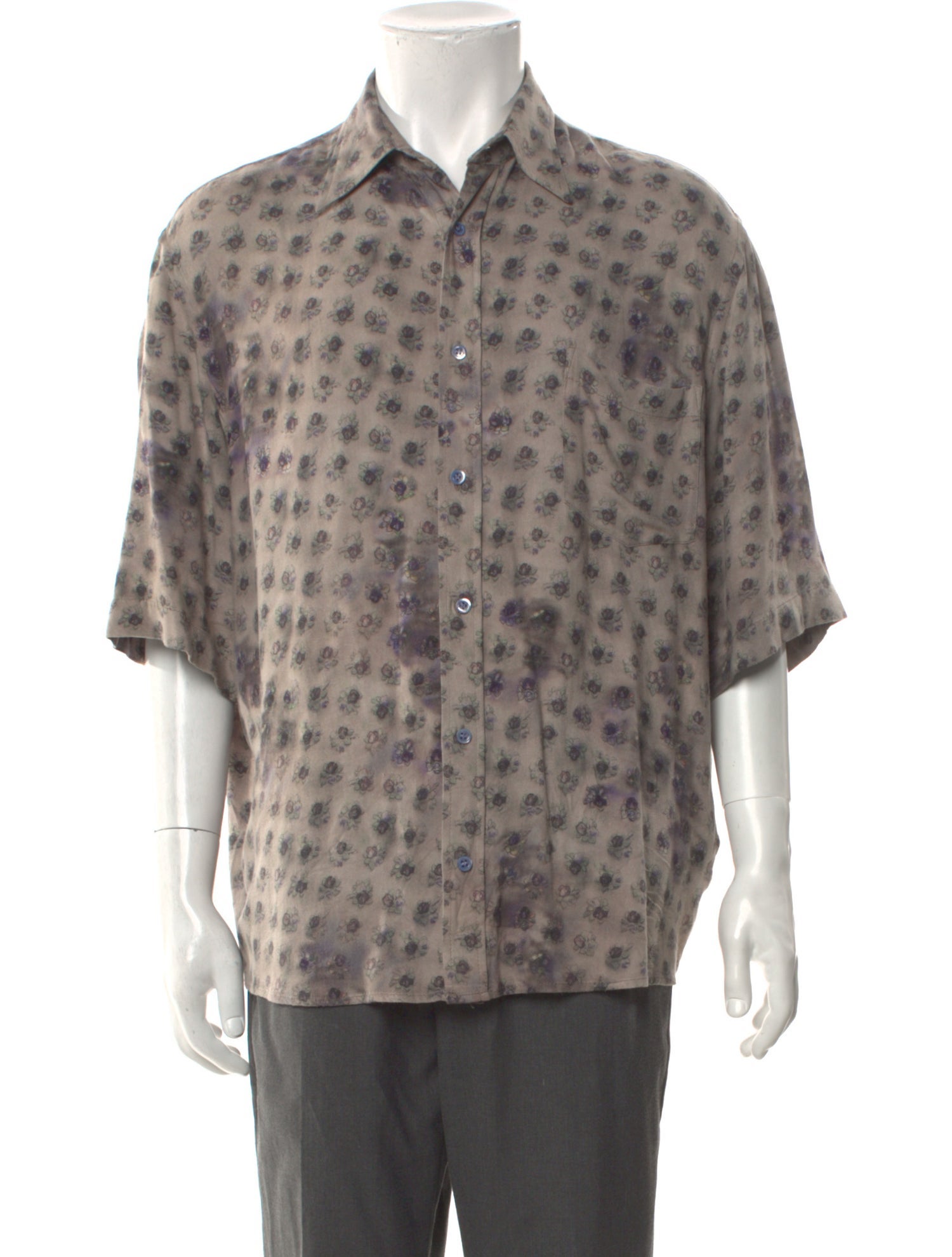 Acne Studios Printed Short Sleeve Shirt