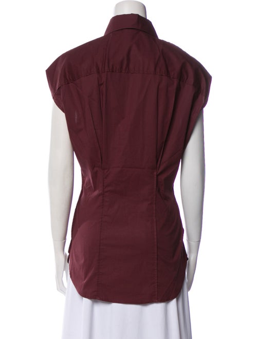 Acne Studios Short Sleeve Button-Up Top