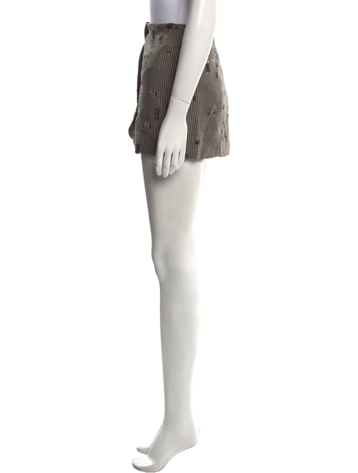 Acne Studios Printed Mini Skirt