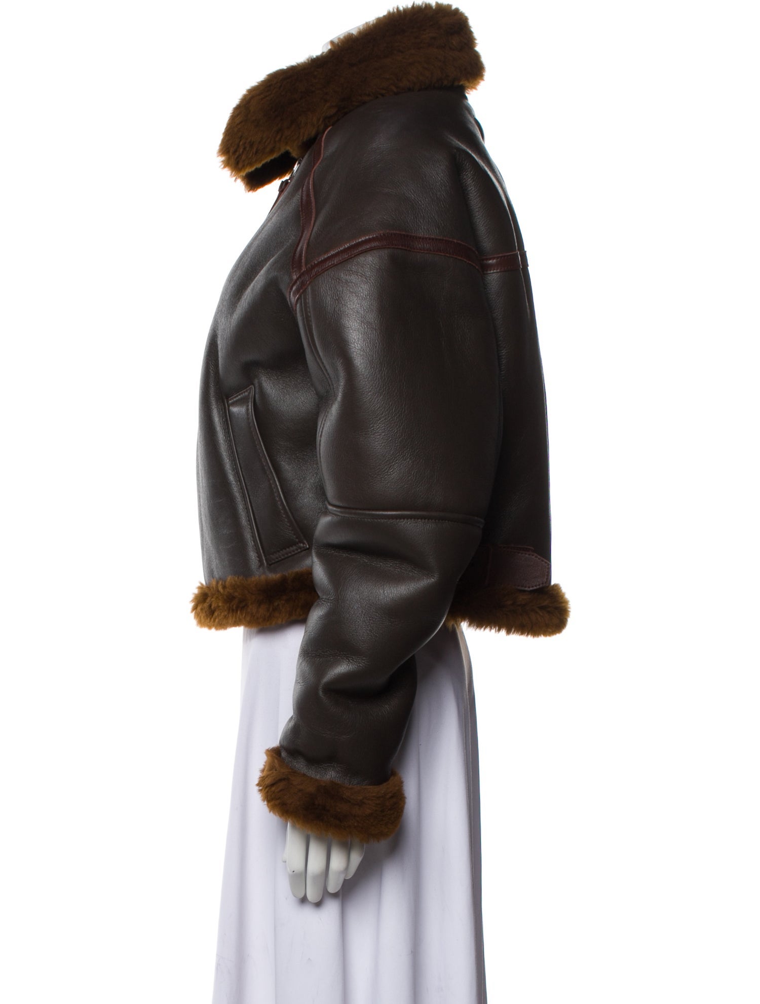 Acne Studios Shearling Fur Jacket