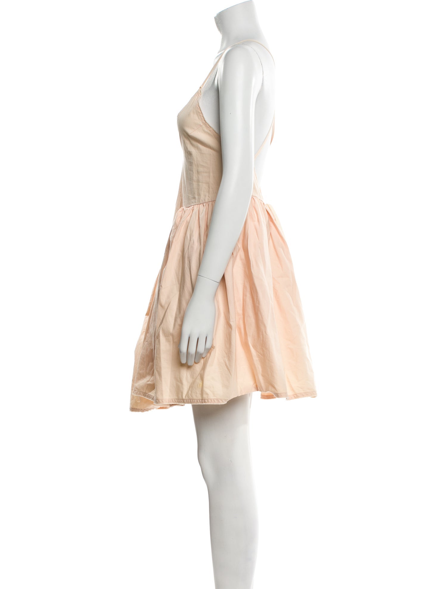 Acne Studios V-Neck Mini Dress