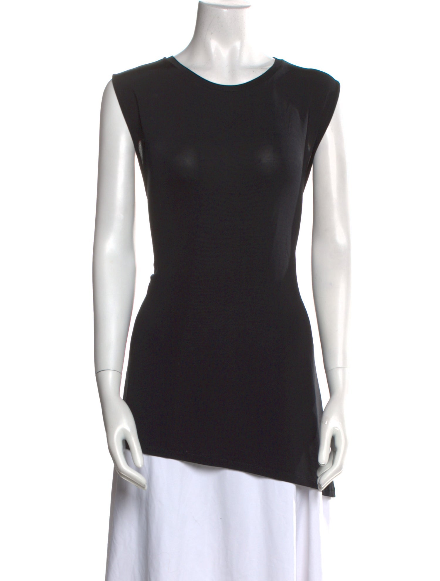 Acne Studios Crew Neck Sleeveless Top