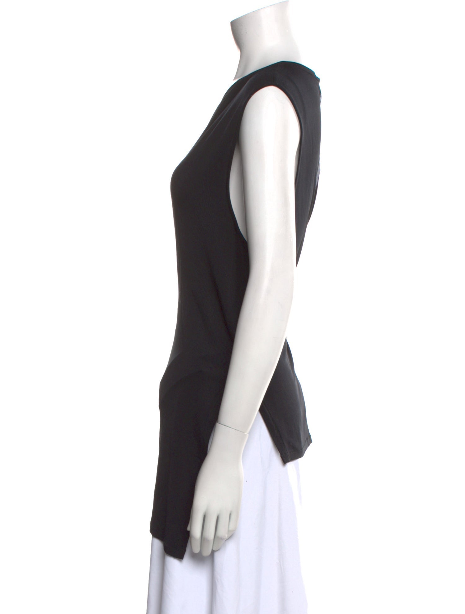Acne Studios Crew Neck Sleeveless Top