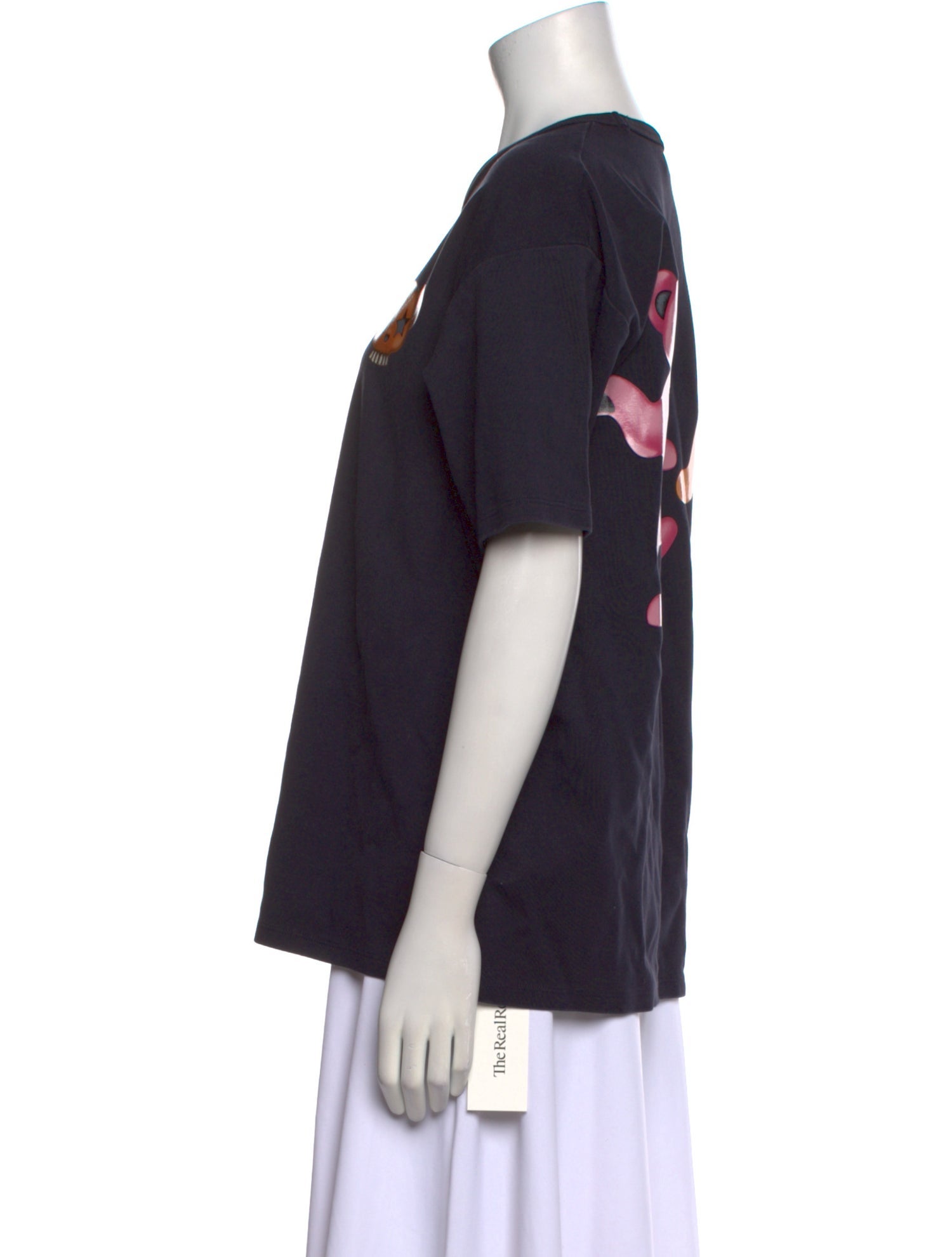 Acne Studios Graphic Print Crew Neck T-Shirt