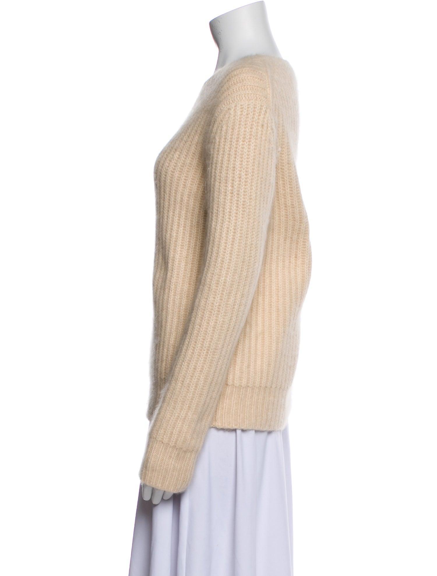 Acne Studios Angora Scoop Neck Sweater