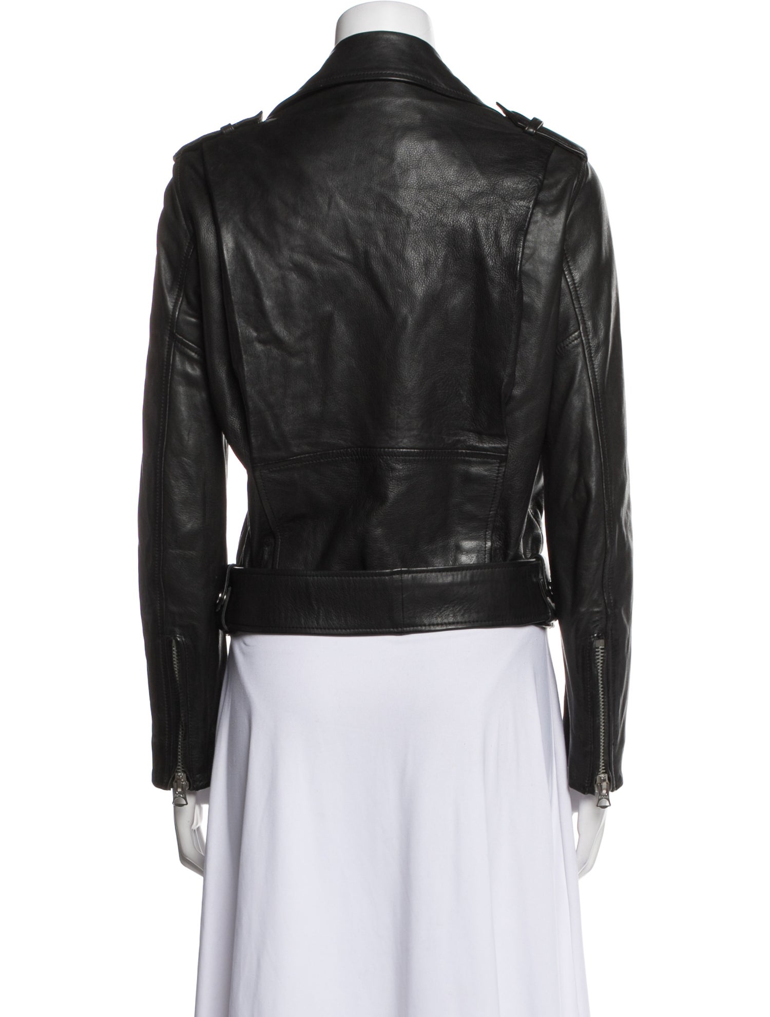 Acne Studios Leather Biker Jacket