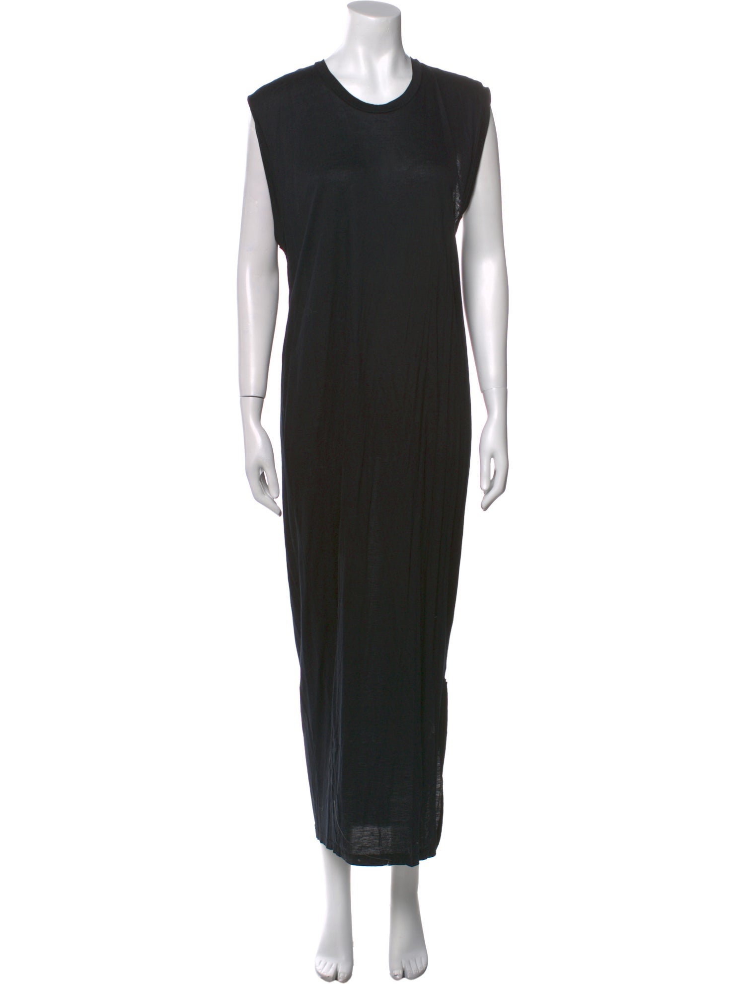 Acne Studios Crew Neck Long Dress