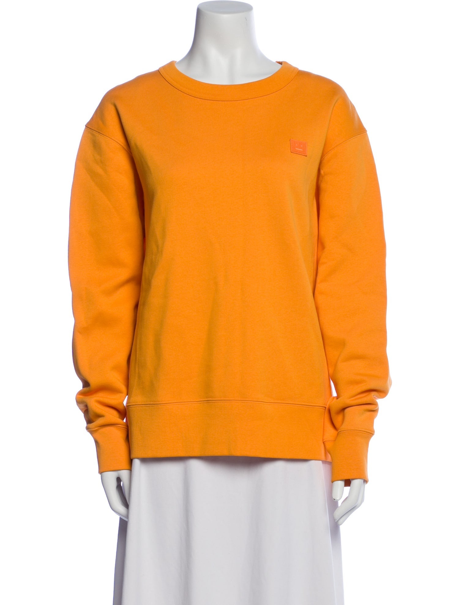 Acne Studios Crew Neck Long Sleeve Sweatshirt