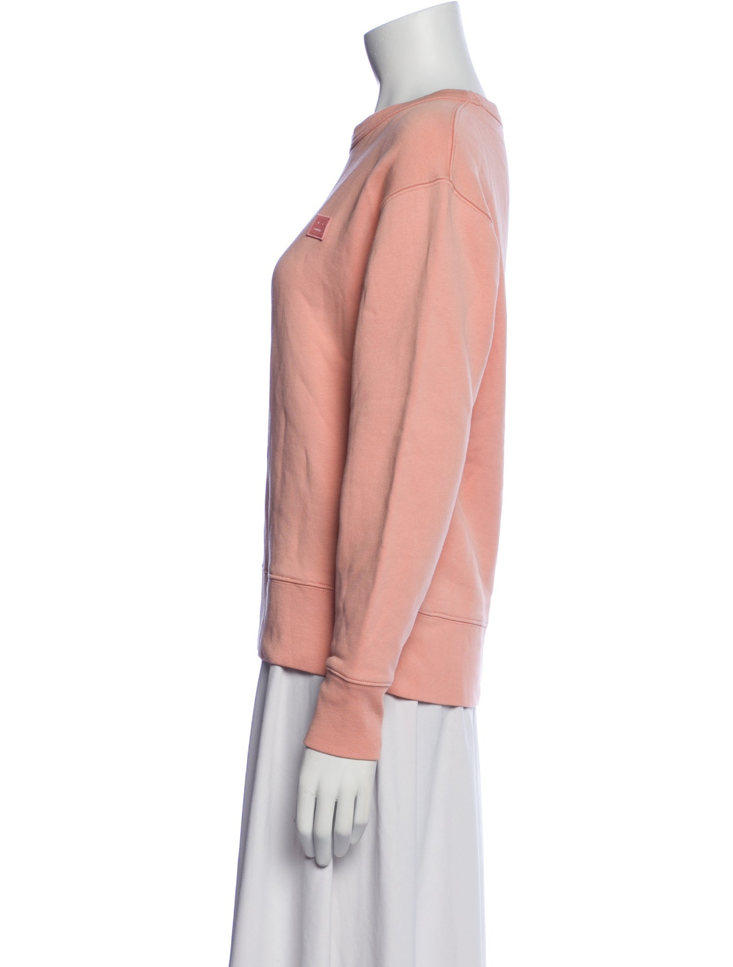 Acne Studios Crew Neck Long Sleeve Sweatshirt