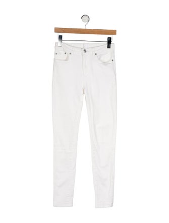Acne Studios Mid-Rise Skinny Leg Jeans