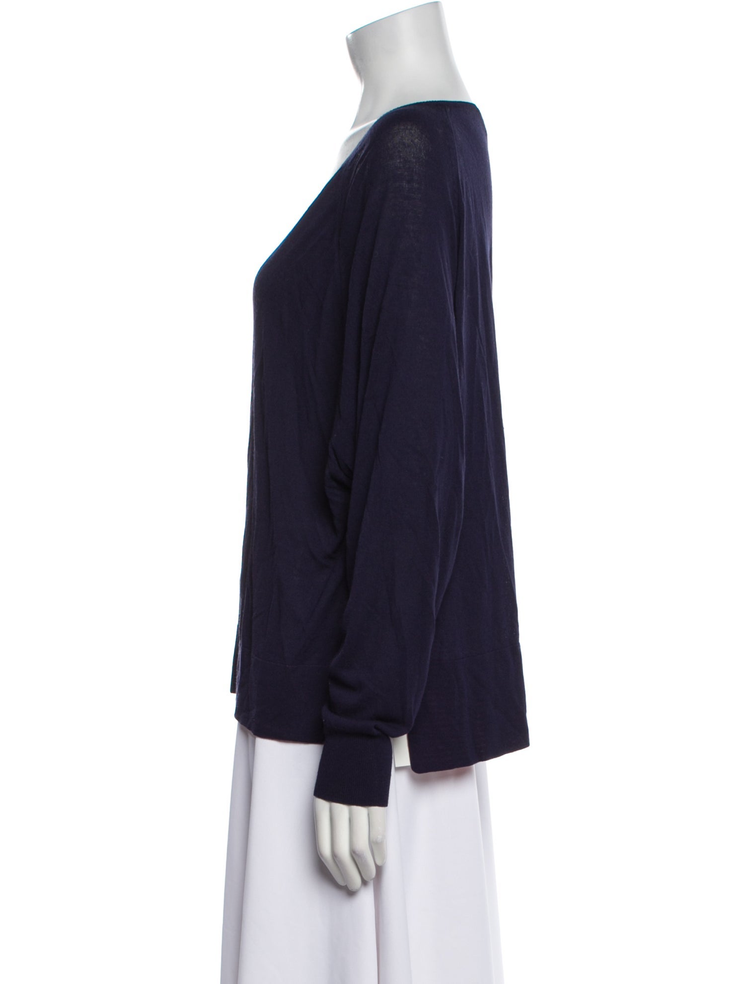 Acne Studios V-Neck Long Sleeve Top
