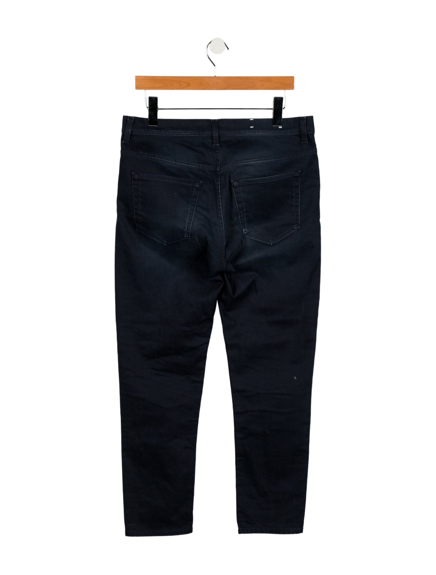 Acne Studios Mid-Rise Straight Leg Jeans