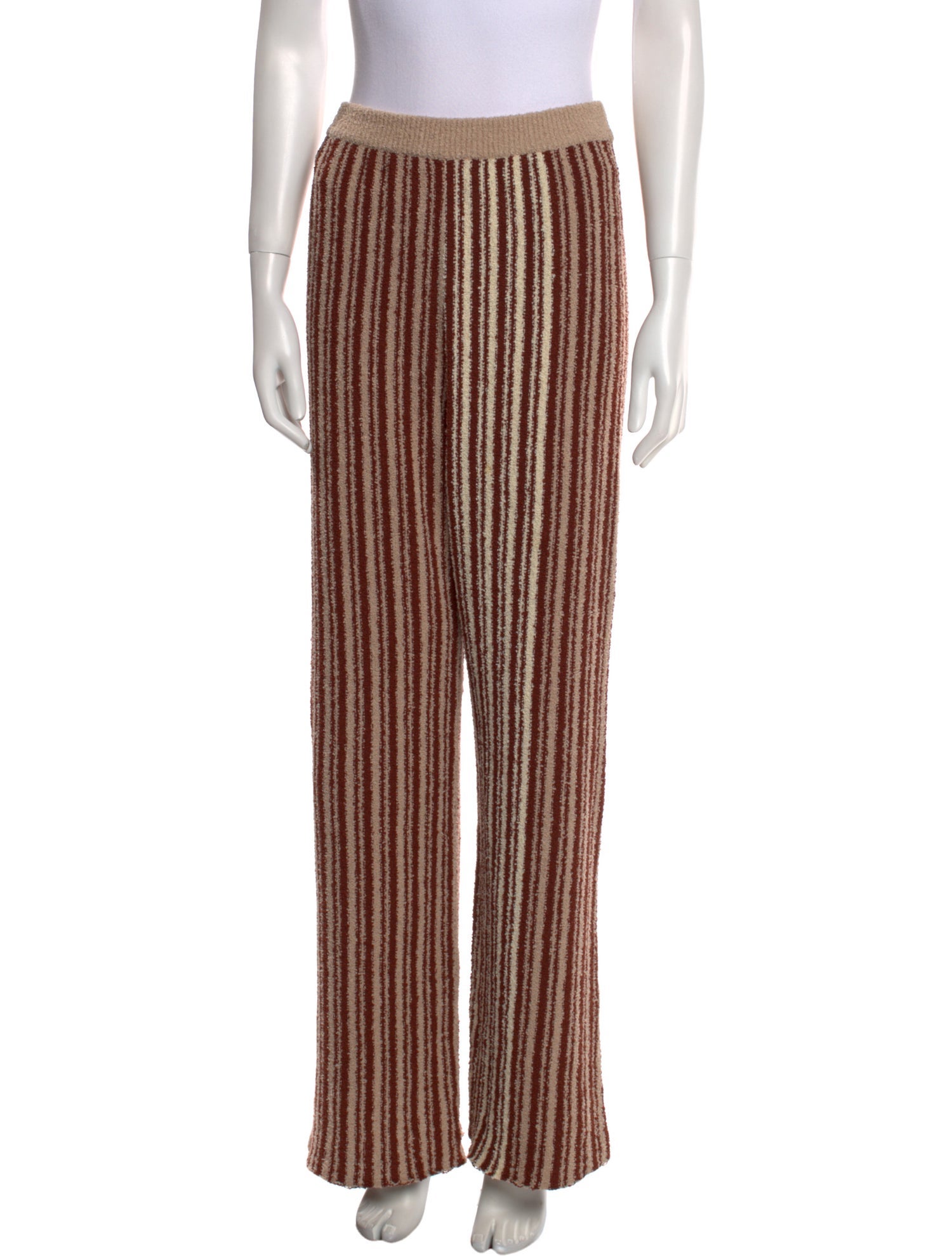 Acne Studios Striped Wide Leg Pants