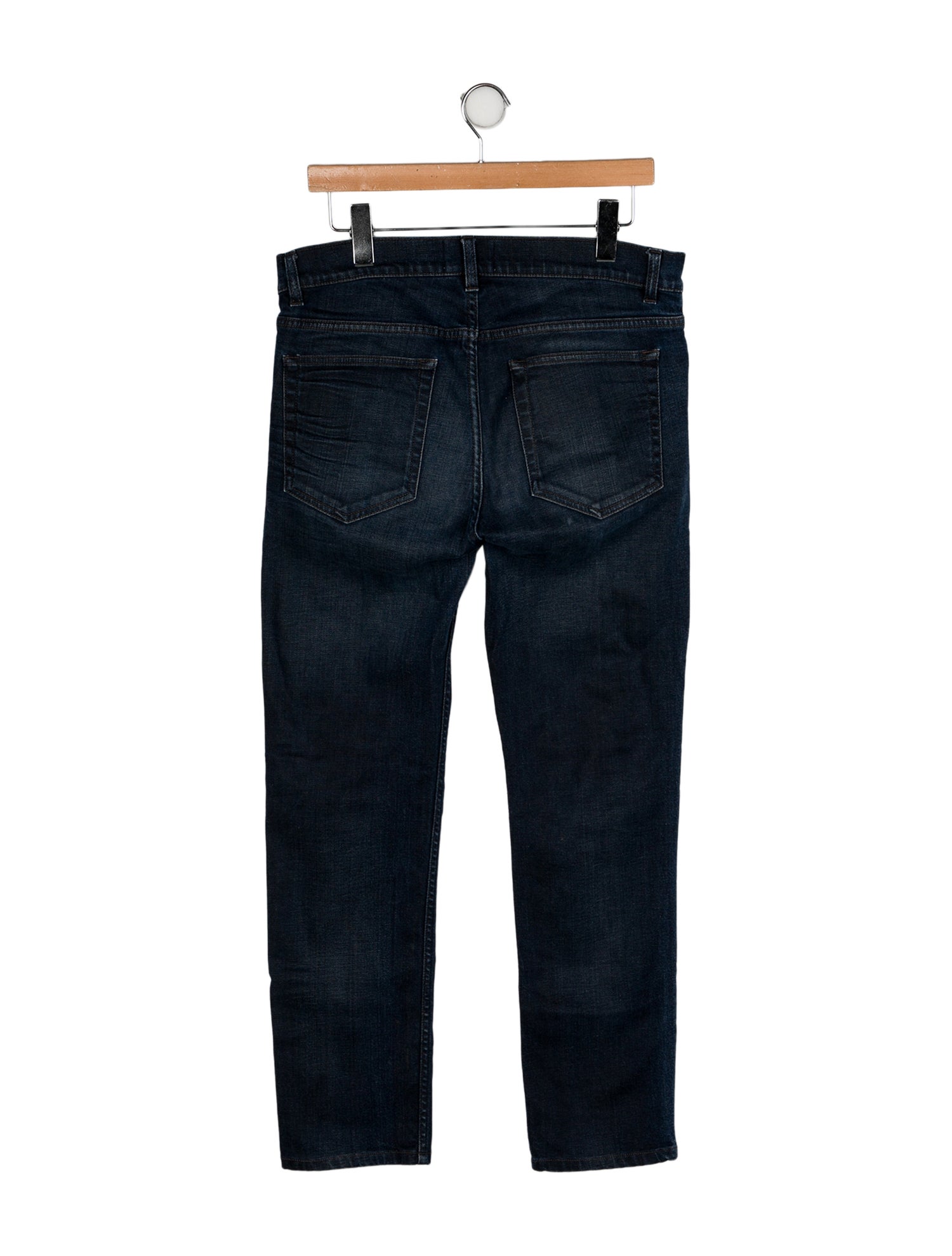 Acne Studios Mid-Rise Straight Leg Jeans