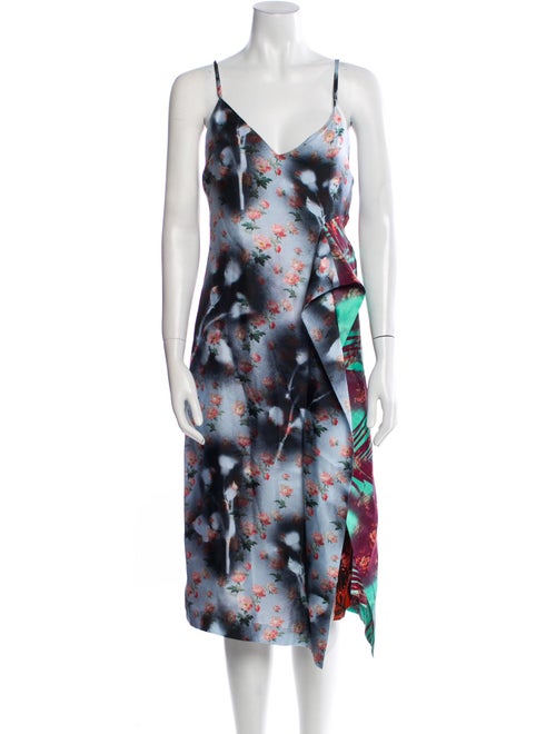 Acne Studios Silk Midi Length Dress
