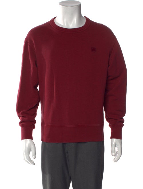Acne Studios Crew Neck Long Sleeve Sweatshirt