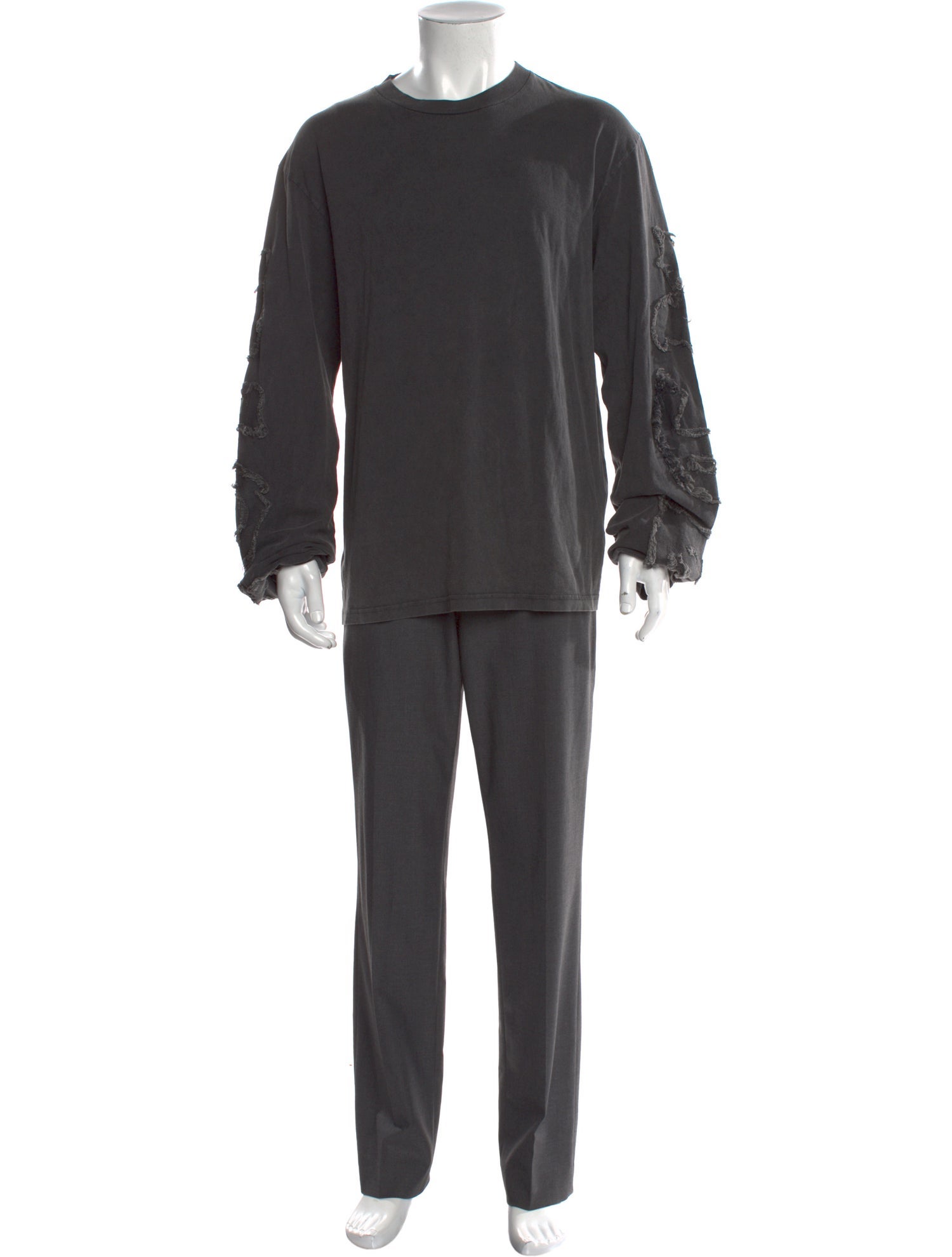 Acne Studios Crew Neck Long Sleeve Sweatshirt