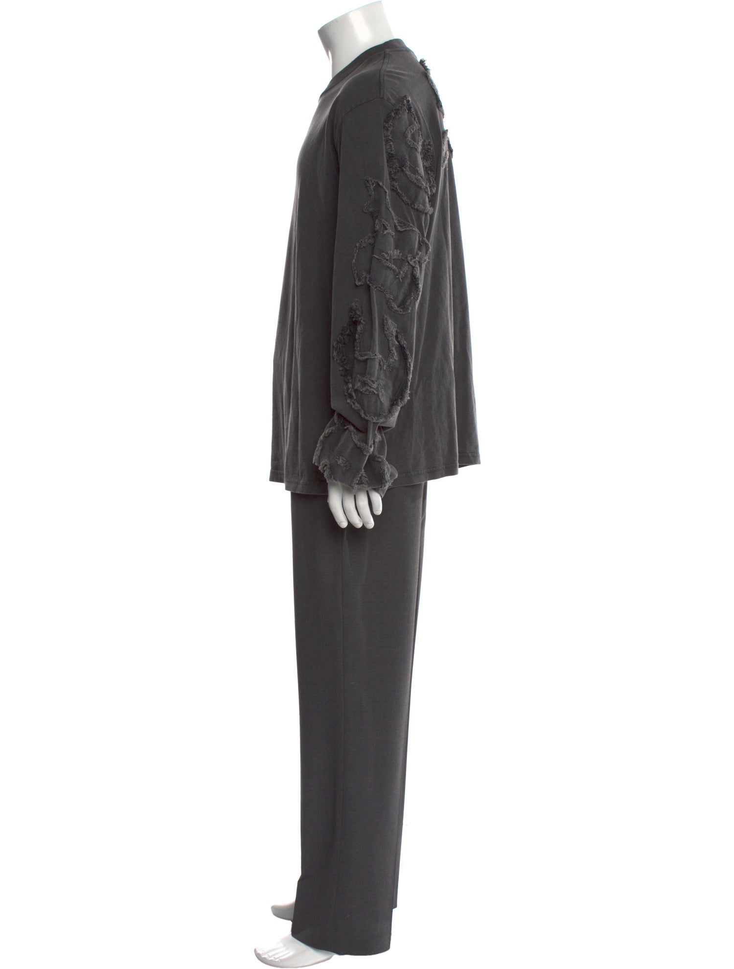 Acne Studios Crew Neck Long Sleeve Sweatshirt