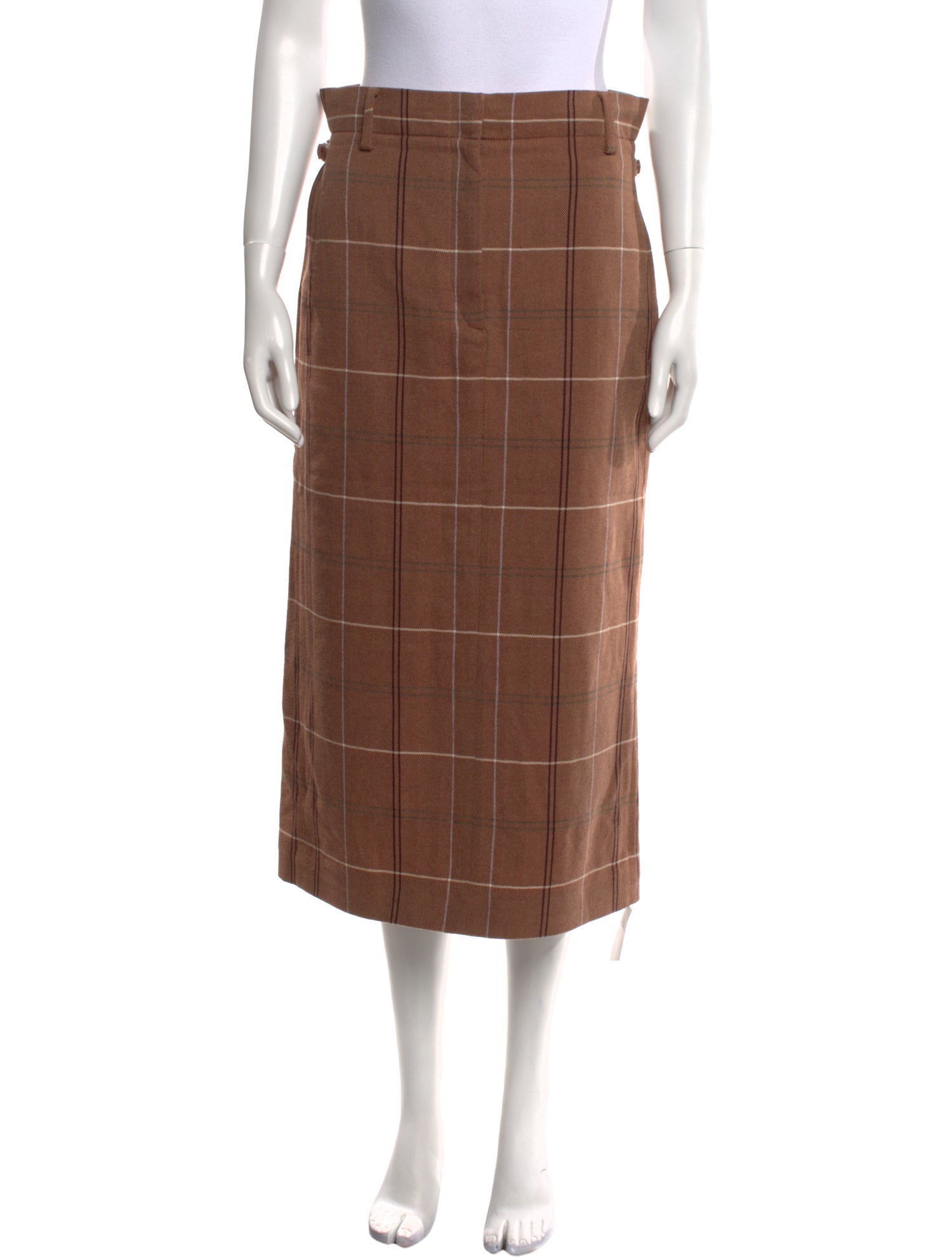 Acne Studios Wool Midi Length Skirt