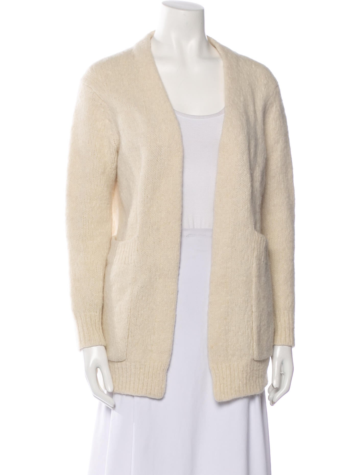 Acne Studios Alpaca Open Front Sweater