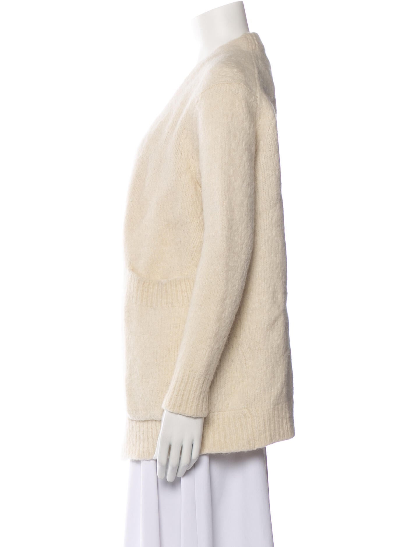 Acne Studios Alpaca Open Front Sweater