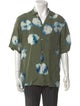 Acne Studios Tie-Dye Print Short Sleeve Shirt