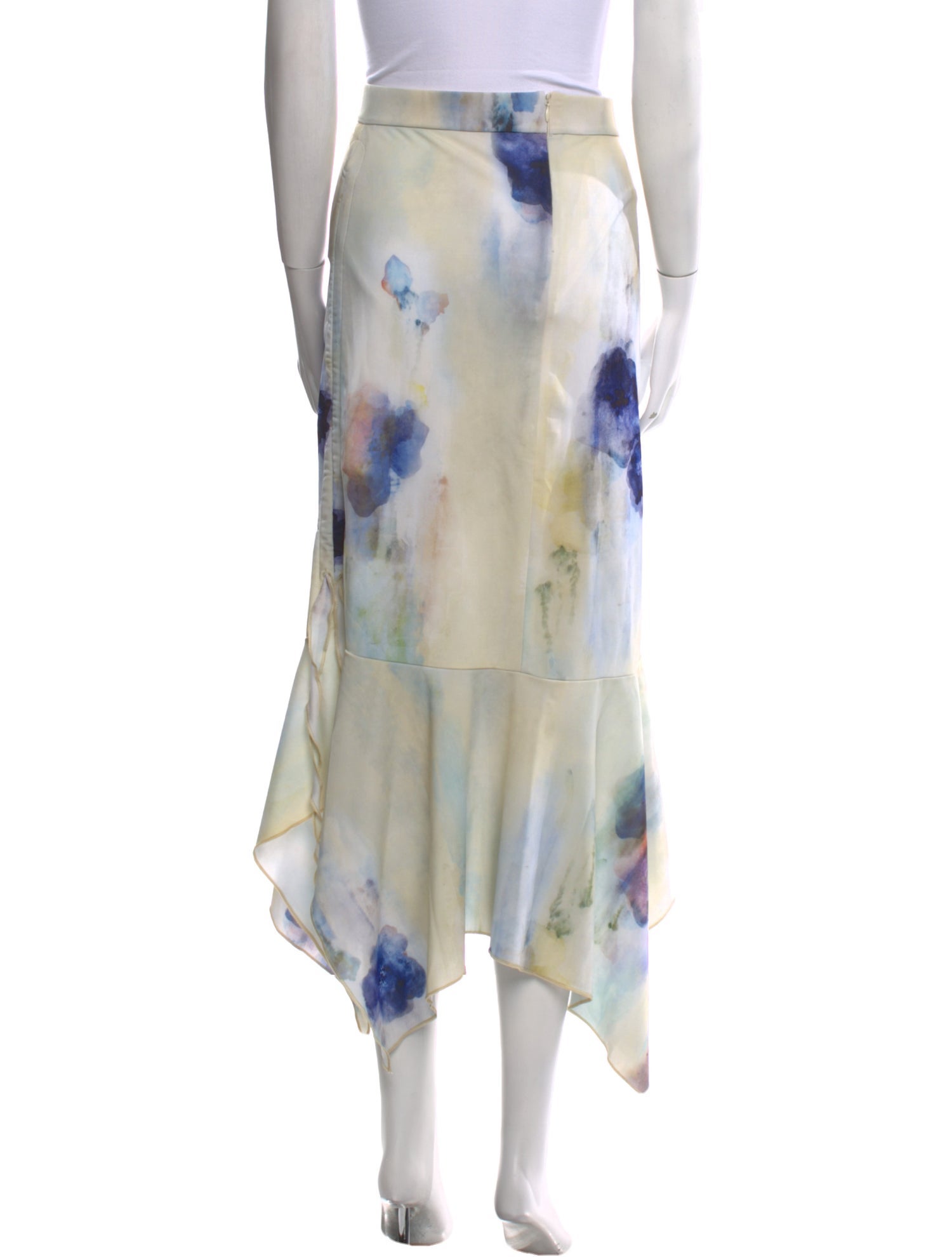 Acne Studios Printed Midi Length Skirt