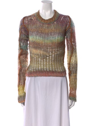 Acne Studios Mohair Printed Sweater