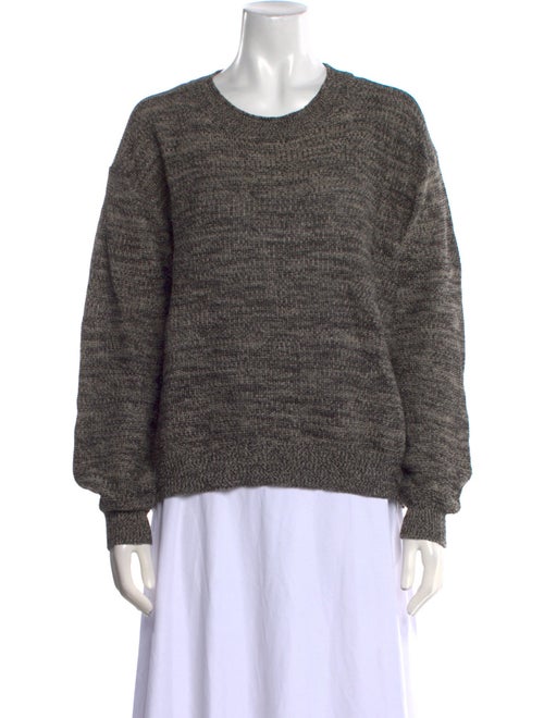 Acne Studios Linen Scoop Neck Sweater