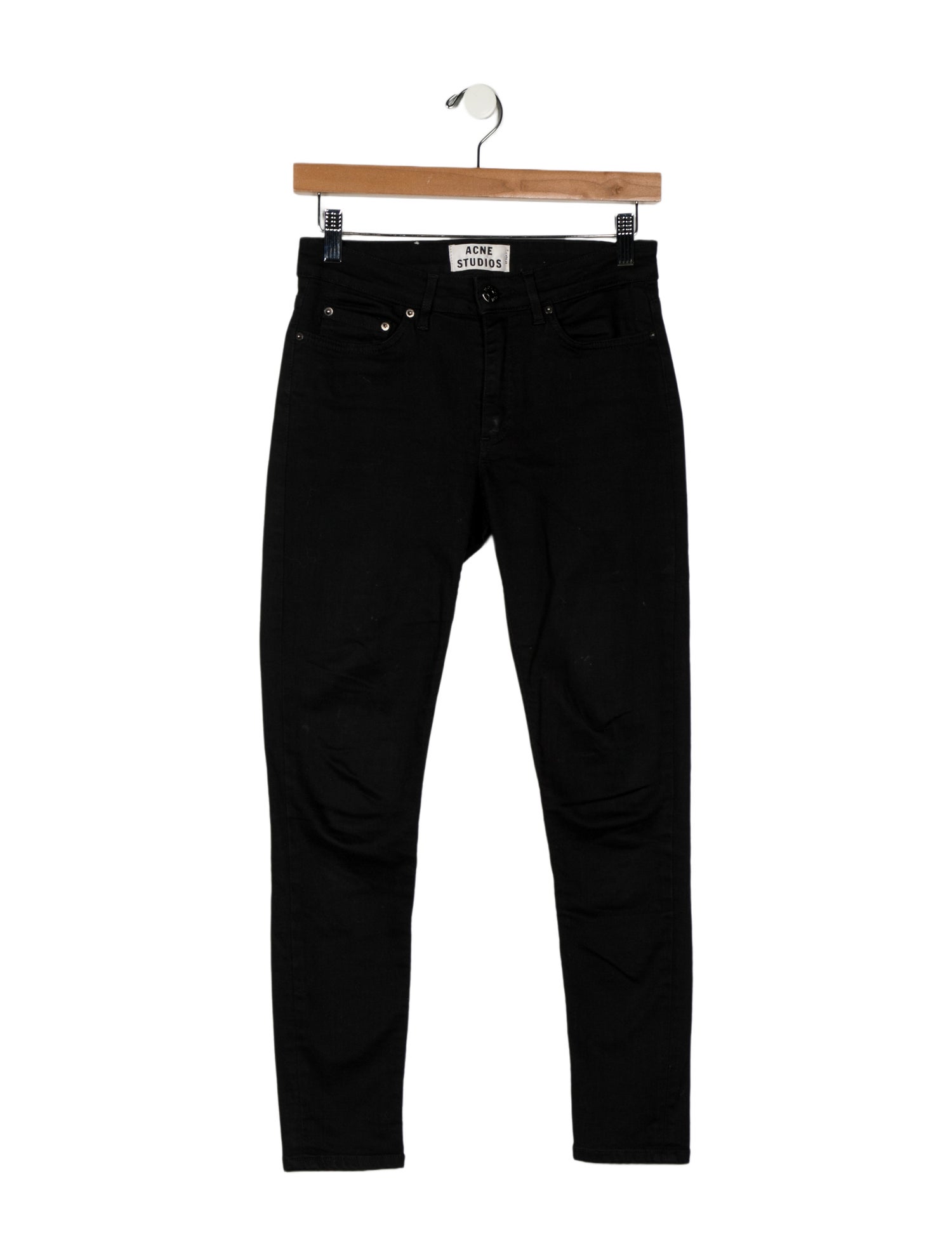 Acne Studios Mid-Rise Skinny Leg Jeans