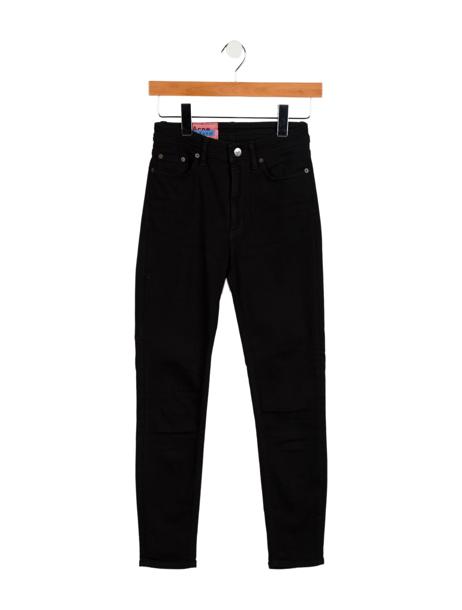 Acne Studios Mid-Rise Skinny Leg Jeans