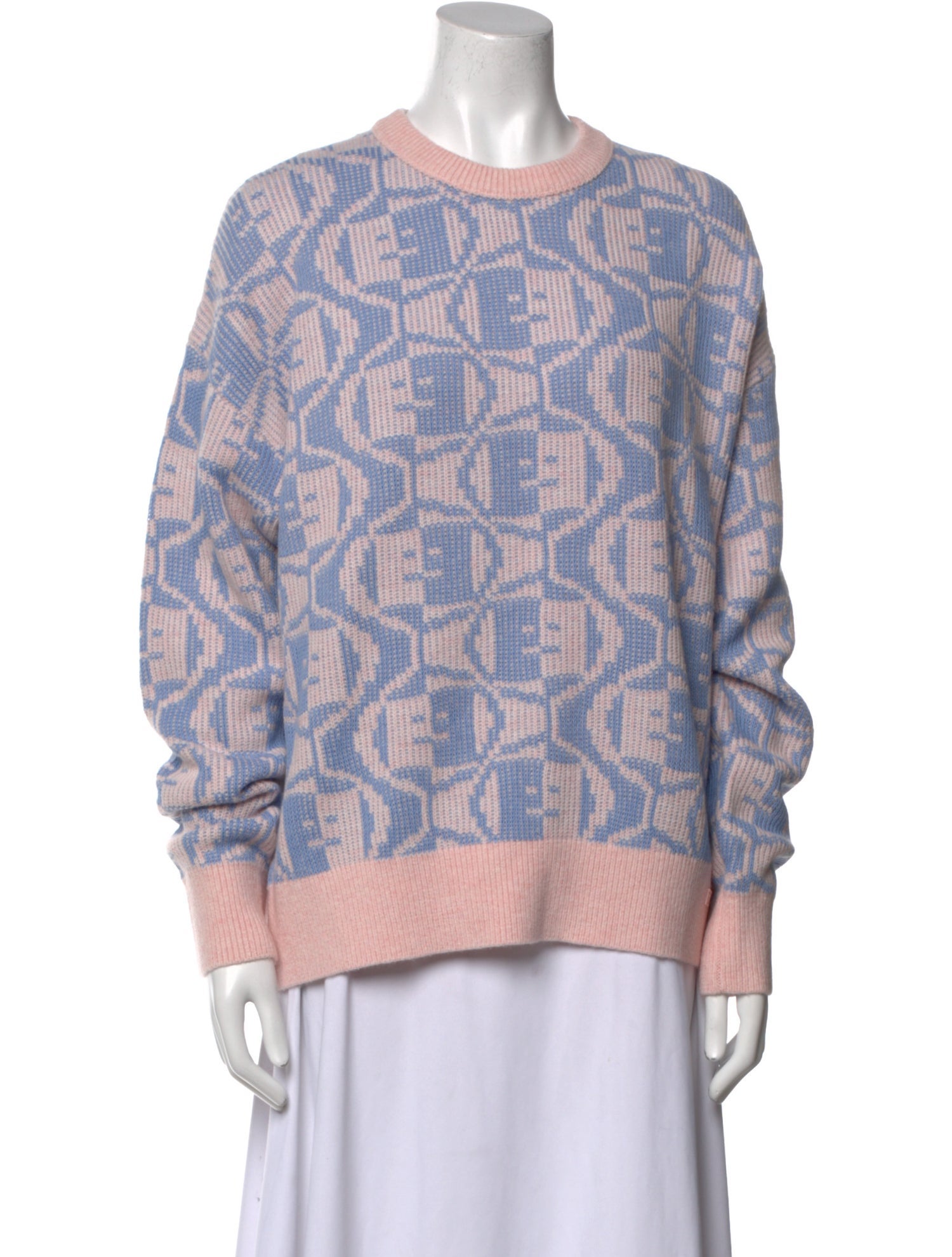 Acne Studios Wool Printed Sweater w/ Tags