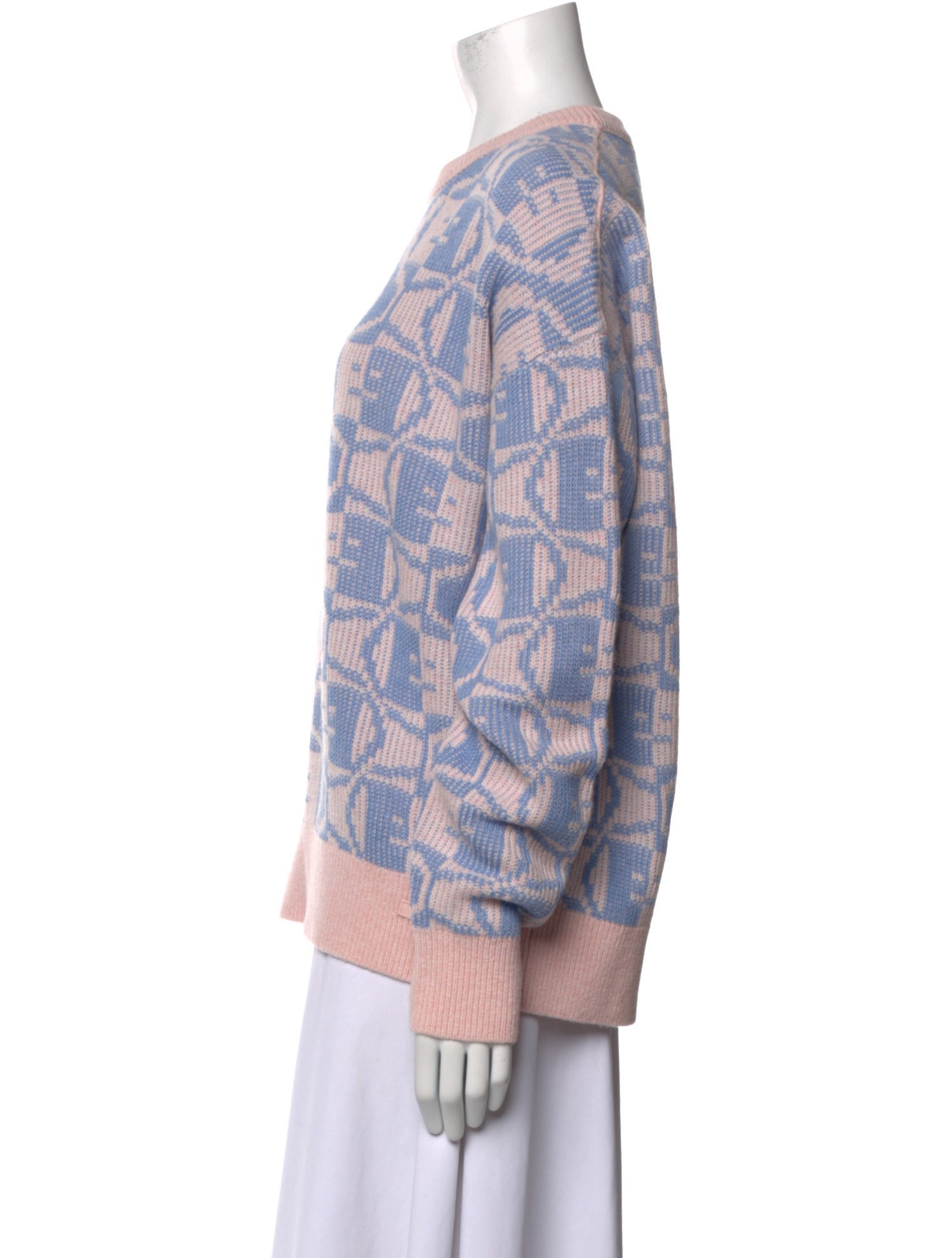 Acne Studios Wool Printed Sweater w/ Tags