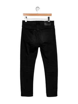 Acne Studios Mid-Rise Straight Leg Jeans