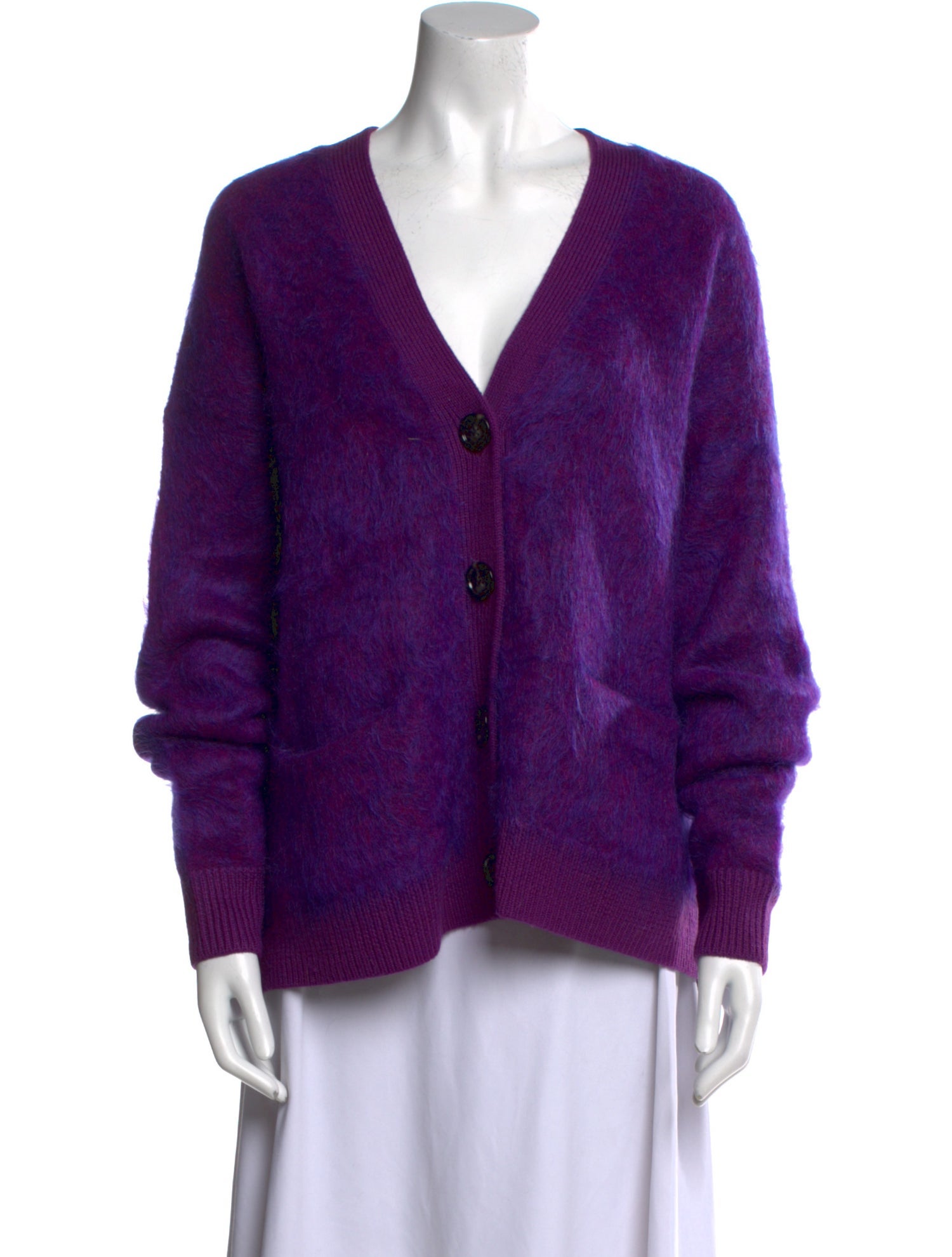 Acne Studios Mohair V-Neck Sweater w/ Tags