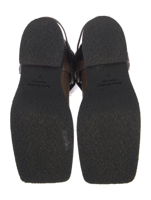 Acne Studios Leather Riding Boots