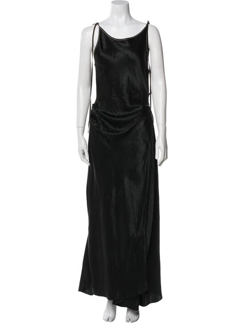 Acne Studios Scoop Neck Long Dress