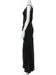 Acne Studios Scoop Neck Long Dress